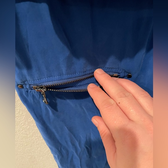 Kenneth Cole New York Blue Sleeveless Mini Dress Size Extra Small - Picture 9 of 10